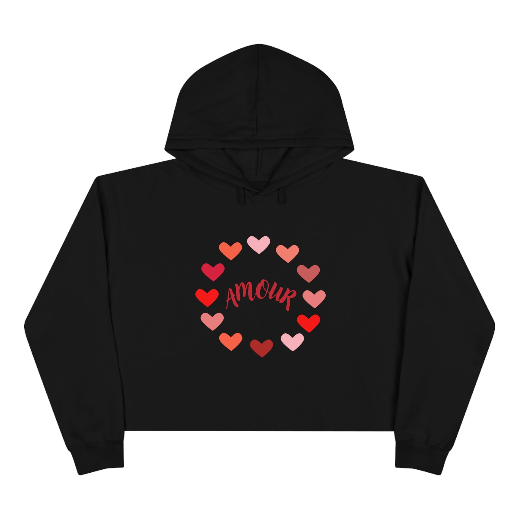 Amour Crop Hoodie