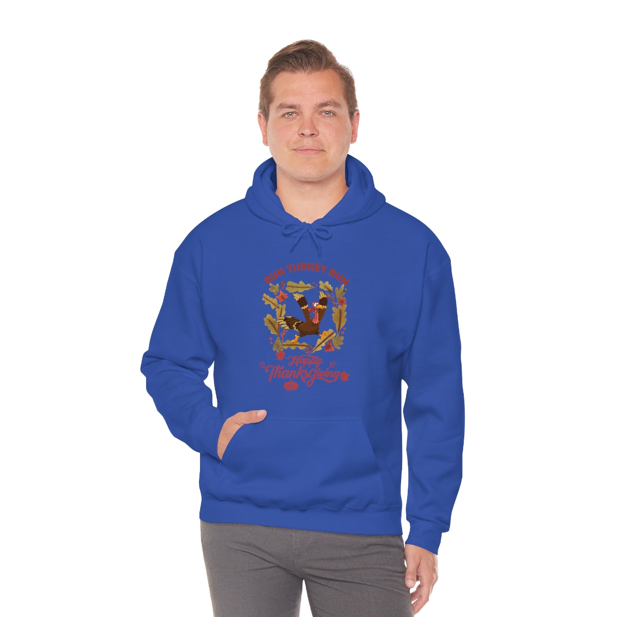 Run Turkey Run Unisex Heavy Blend™ Hooded Sweatshirt