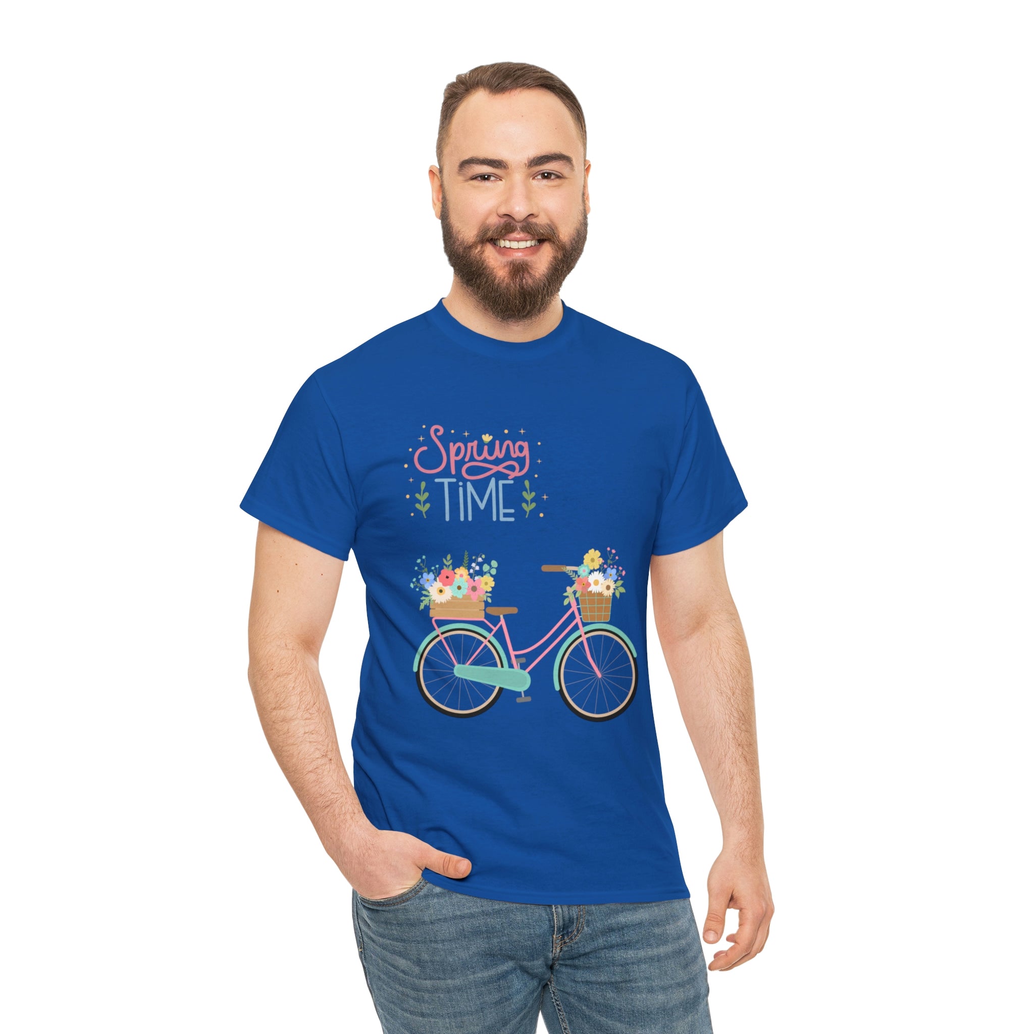 Spring Time Unisex Heavy Cotton Tee