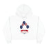 Happy President's Day Stars & Stripe Crop Hoodie