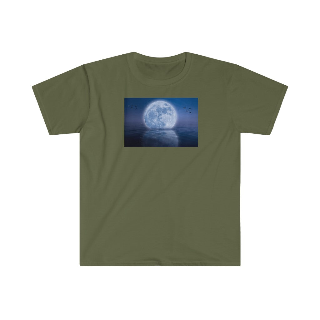 Mystical Moon Unisex Softstyle T-Shirt