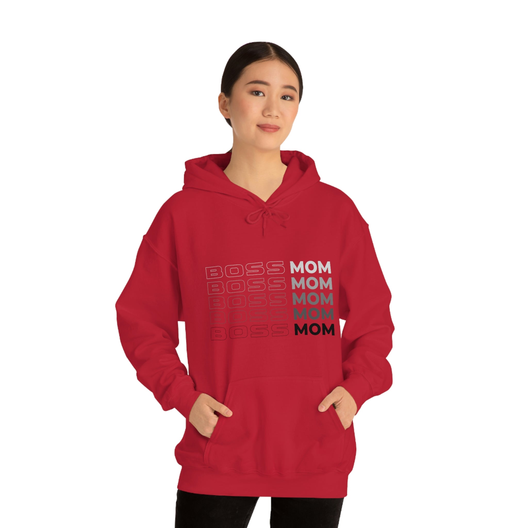 Boss Mom Unisex Heavy Blend™ Hooded Sweatshirt