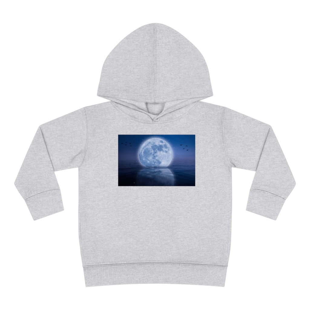 Mystical Moon Toddler Pullover Fleece Hoodie