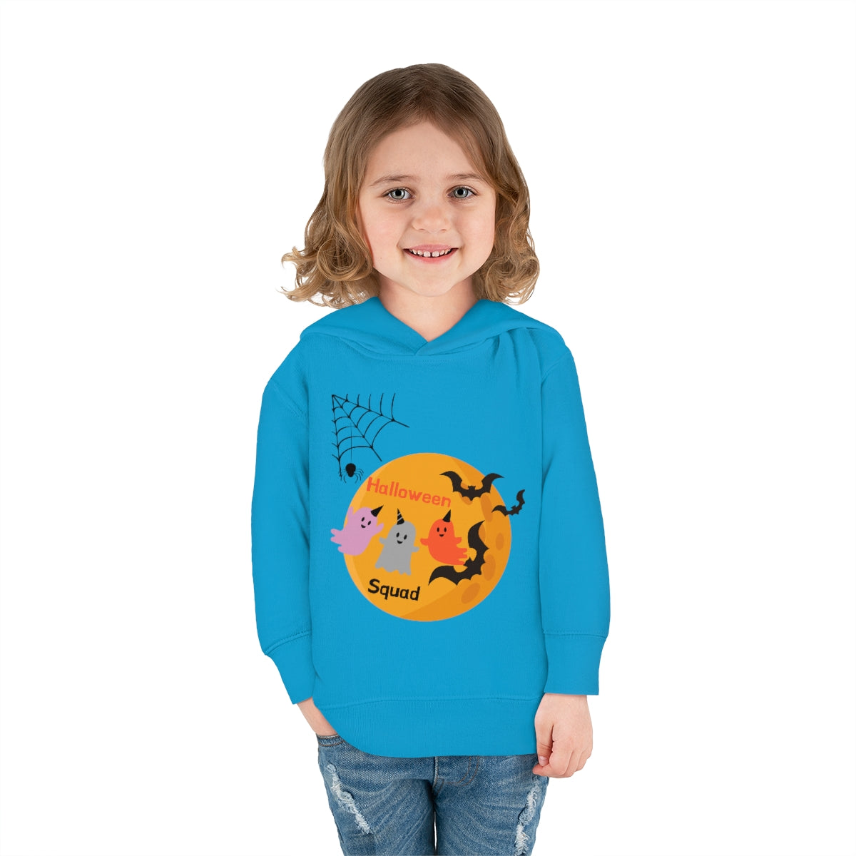 Halloween Squad Toddler Pullover Fleece Hoodie