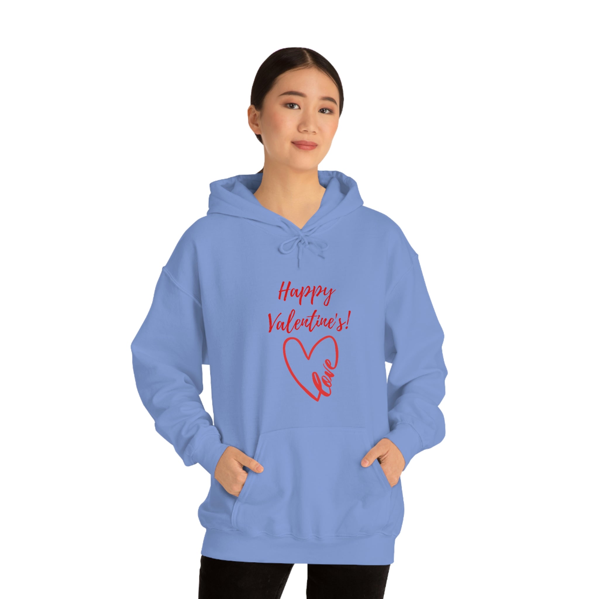 Happy Valentine's Love! Unisex Heavy Blend™ Hooded Sweatshirt