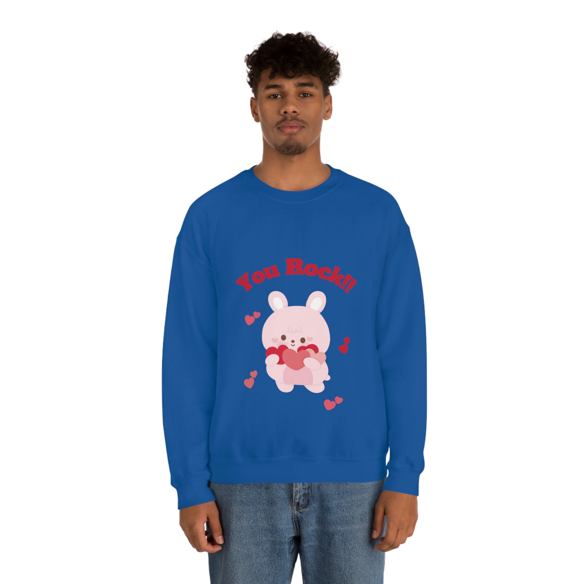 You Rock Unisex Heavy Blend™ Crewneck Sweatshirt