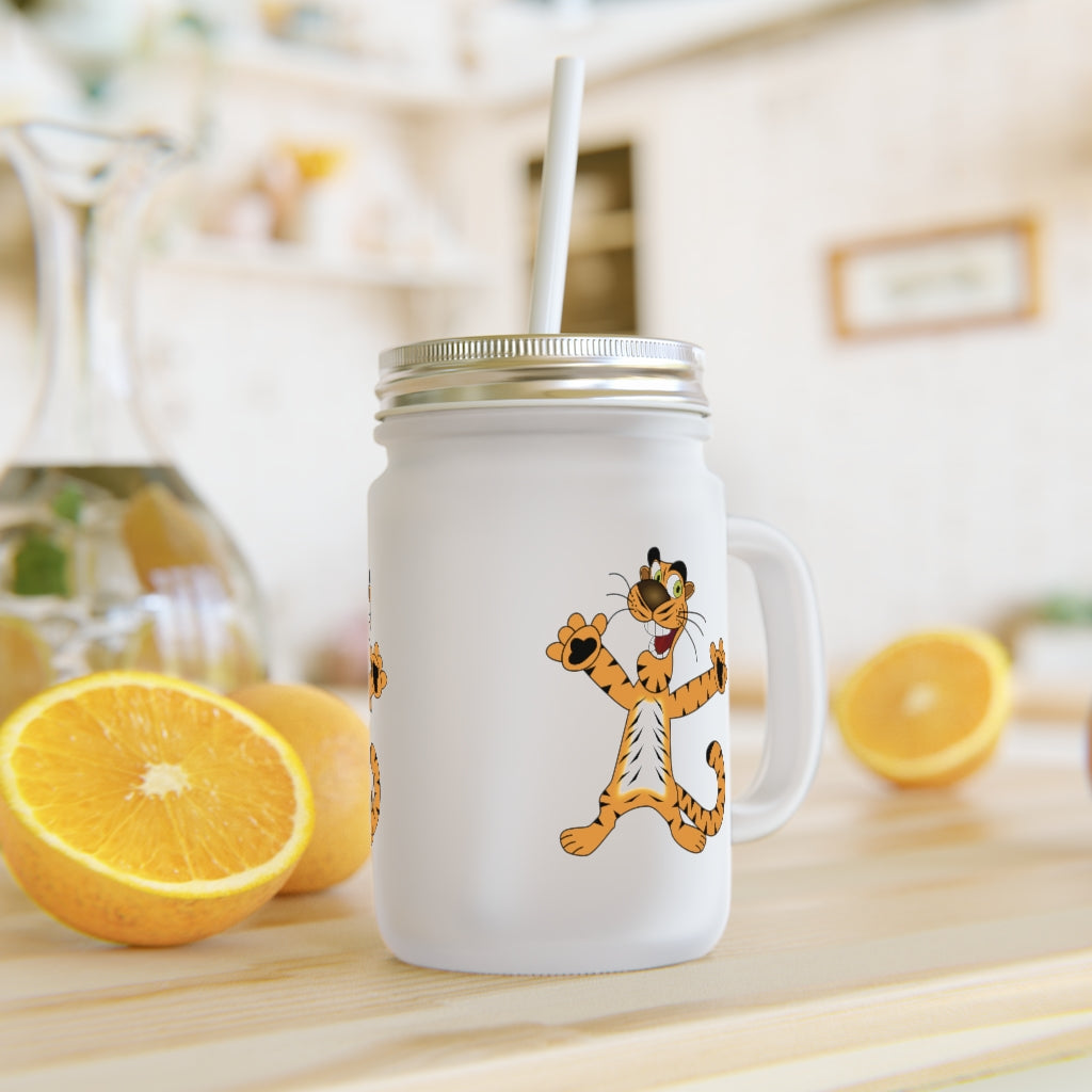 Tigers Mason Jar