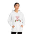 Merry Christmas From Santa & Helpers Unisex Heavy Blend™ Hooded Sweatshirt