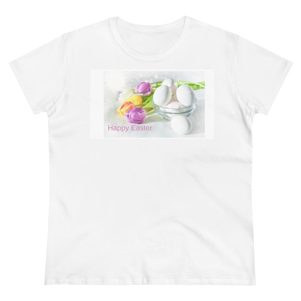 Happy Easter Women's Heavy Cotton Tee