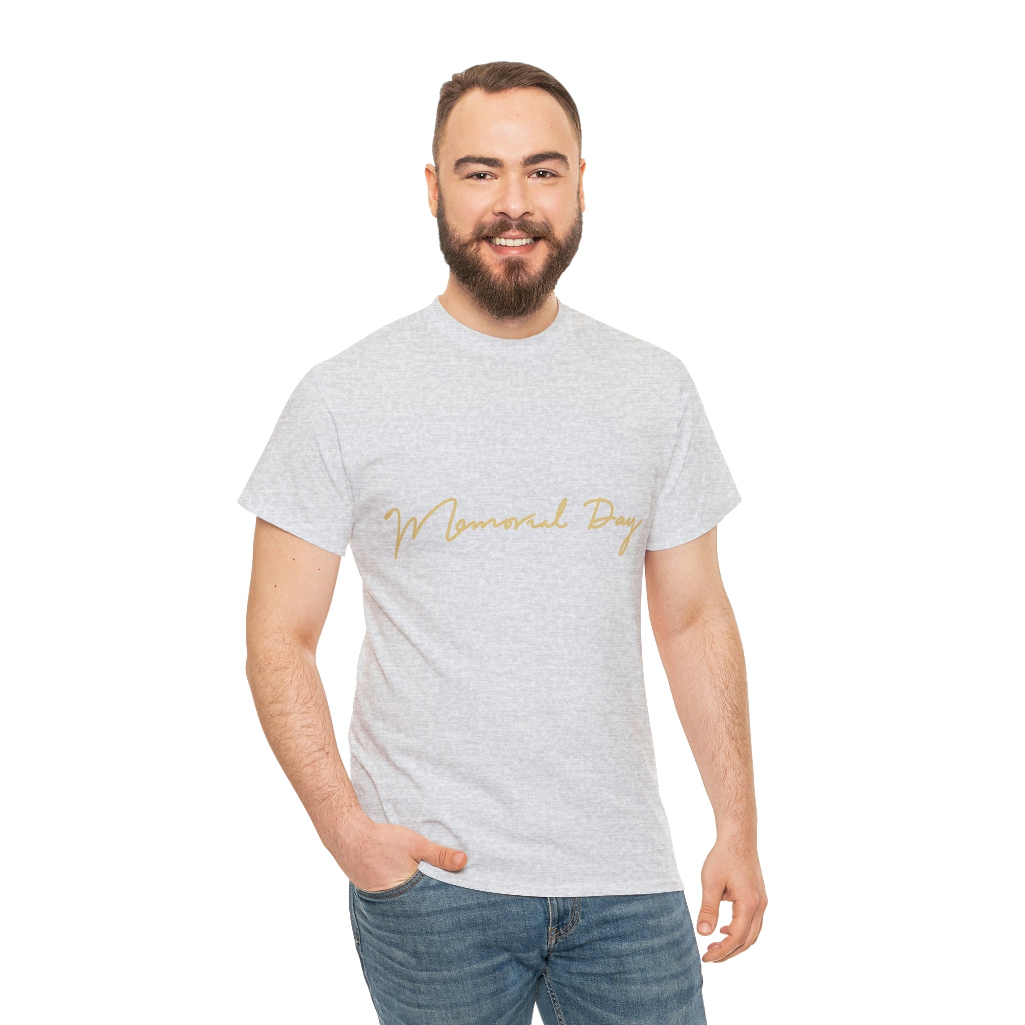 Memorial Day Unisex Heavy Cotton Tee