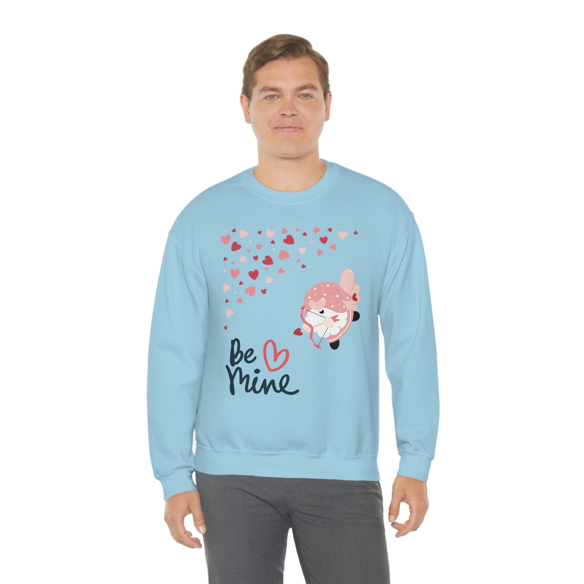Be Mine Gnome!! Unisex Heavy Blend™ Crewneck Sweatshirt