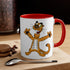 Tiger Accent Coffee Mug, 11oz