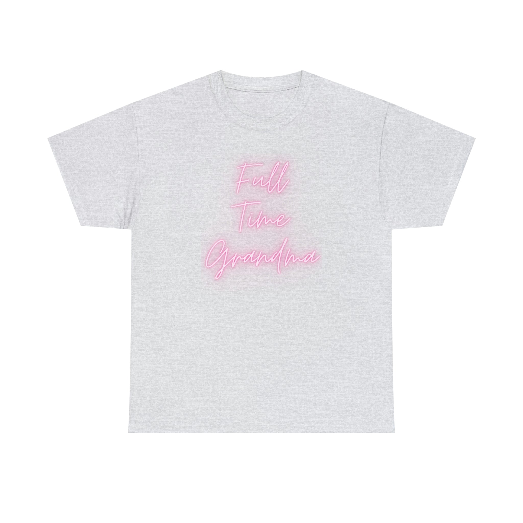 Full Time Grandma Unisex Heavy Cotton Tee