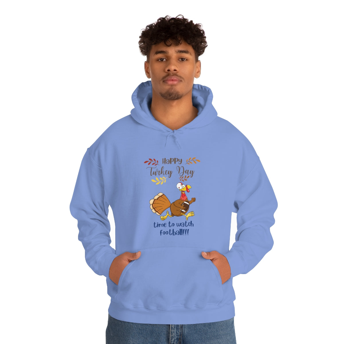 Happy Turkey Day Unisex Heavy Blend™ Hooded Sweatshirt