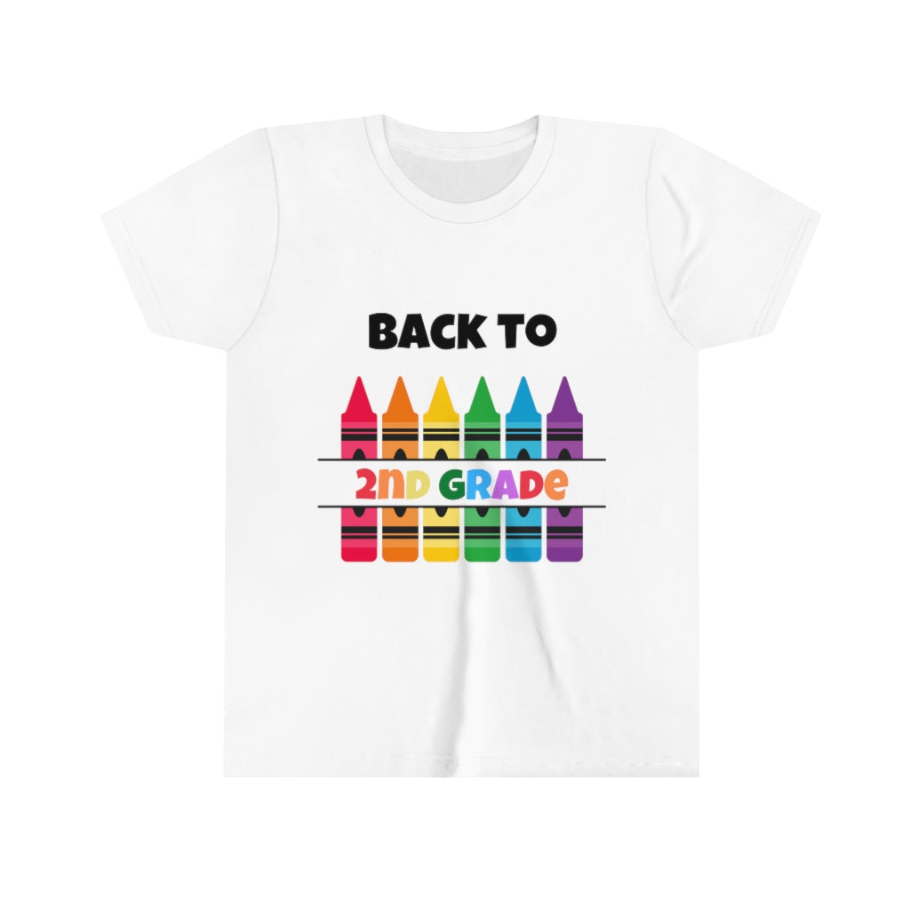 Back To 2 Grade Youth Short Sleeve Tee