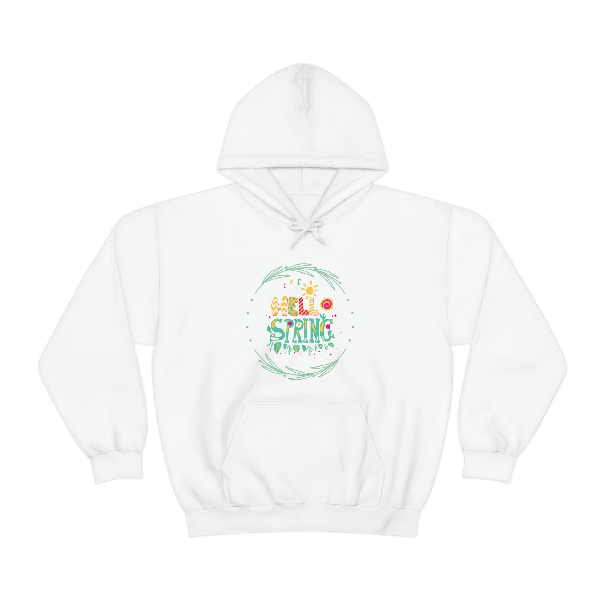 Hello Spring Unisex Heavy Blend™ Hooded Sweatshirt