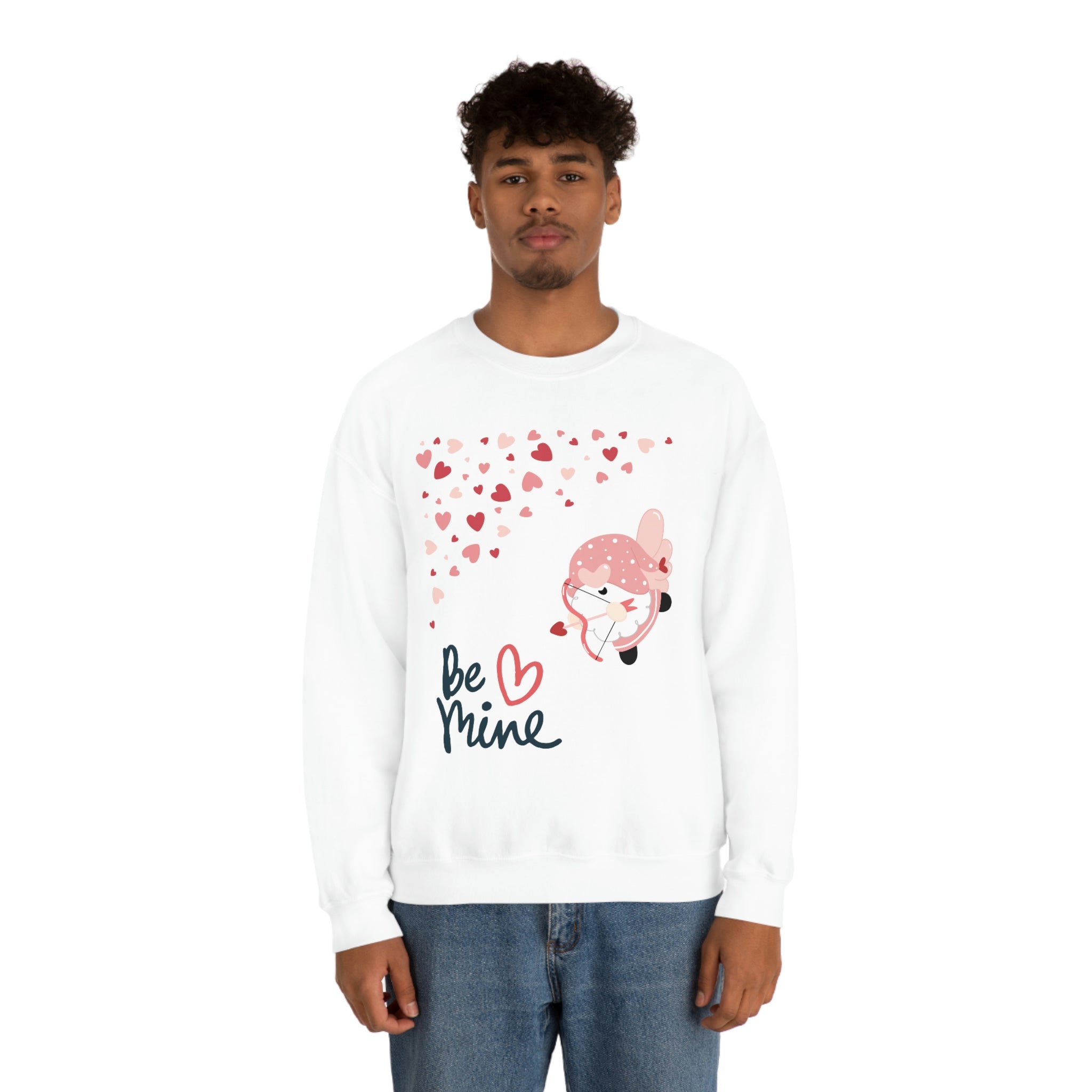 Be Mine Gnome!! Unisex Heavy Blend™ Crewneck Sweatshirt