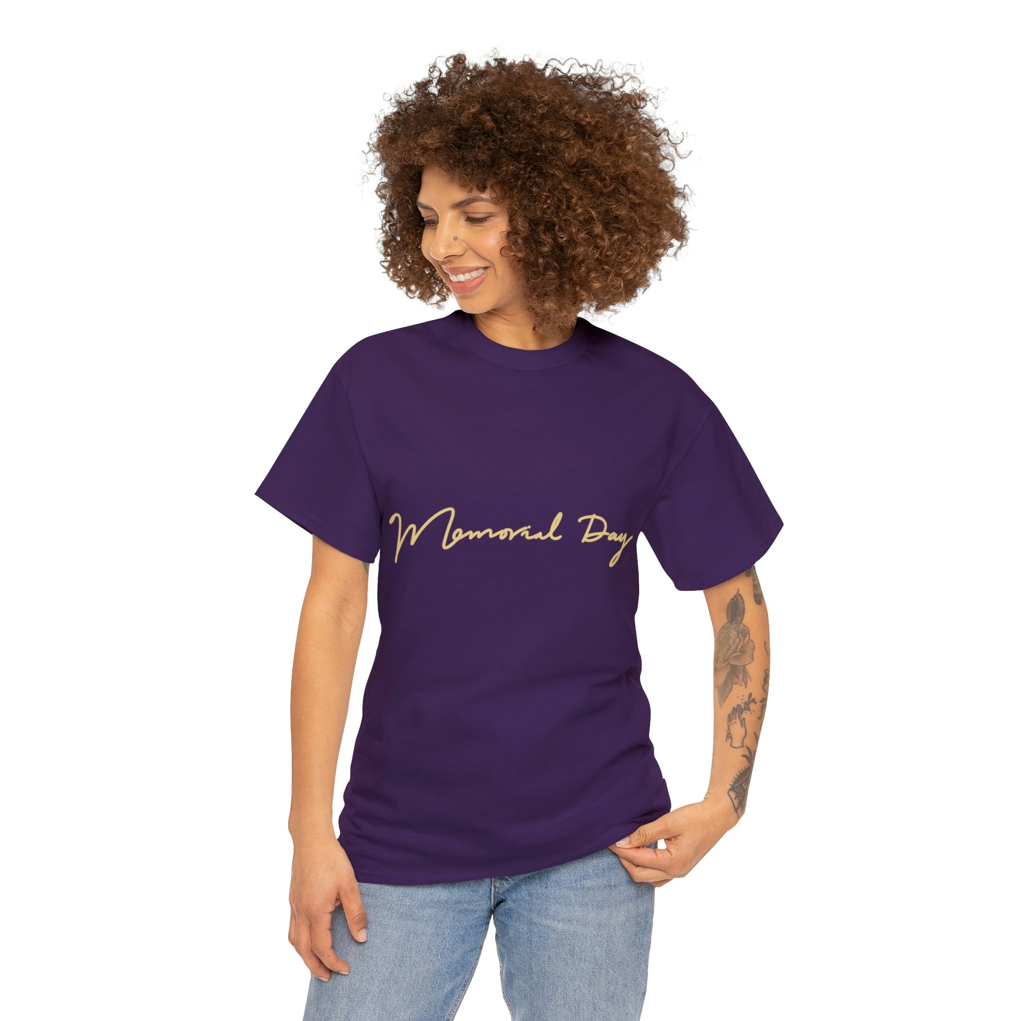 Memorial Day Unisex Heavy Cotton Tee