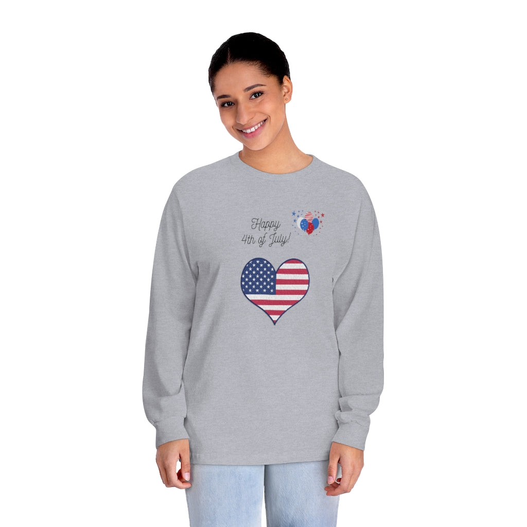 Happy 4th of July Unisex Classic Long Sleeve T-Shirt