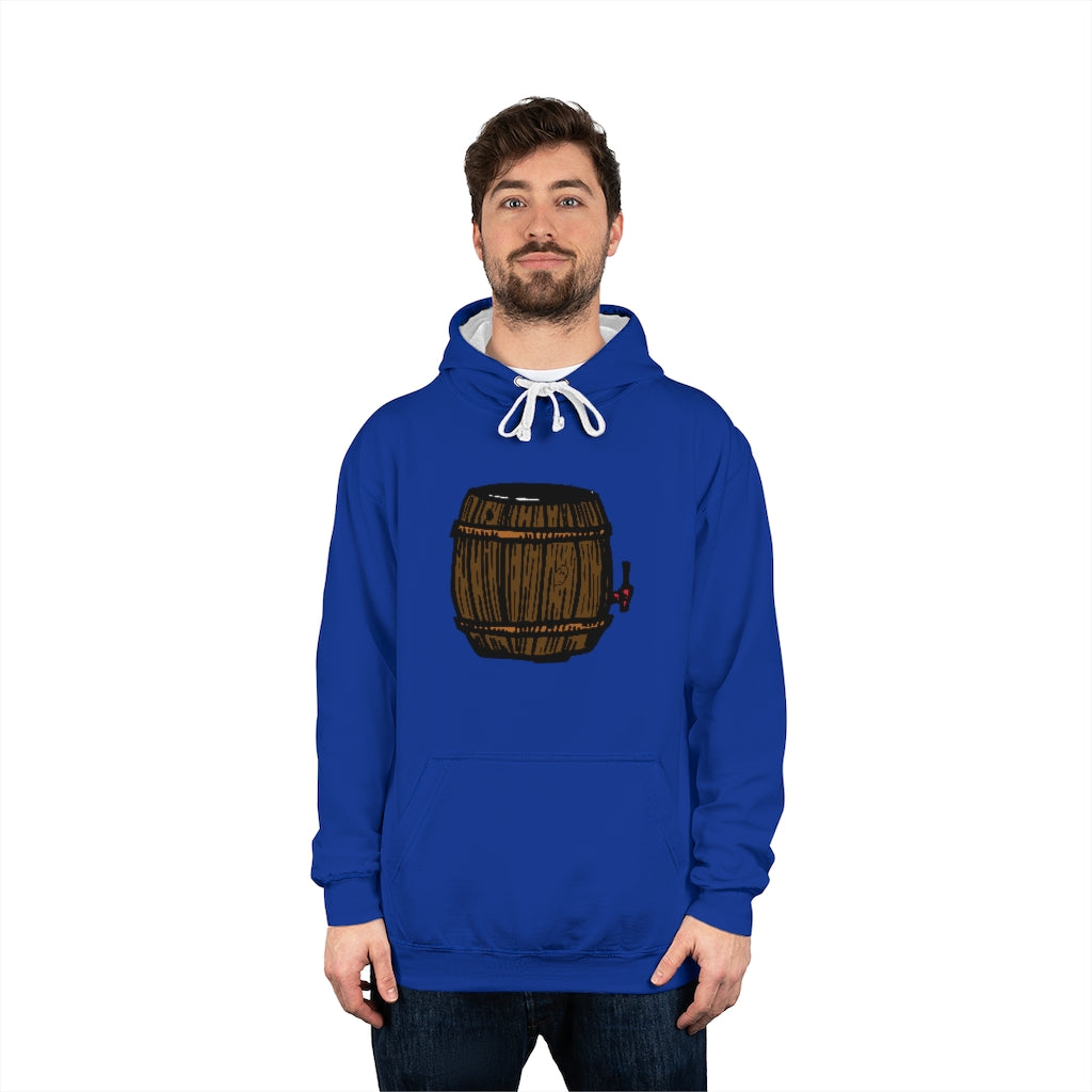 Beer Keg Unisex Varsity Hoodie