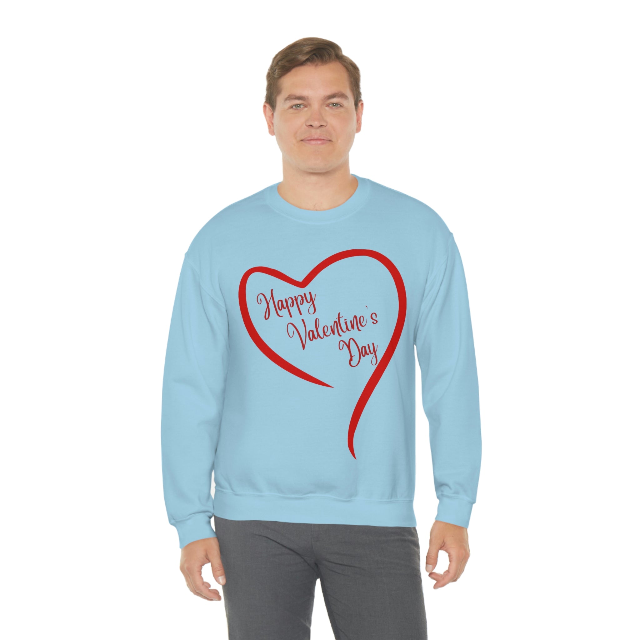 Happy Valentine's Day Unisex Heavy Blend™ Crewneck Sweatshirt