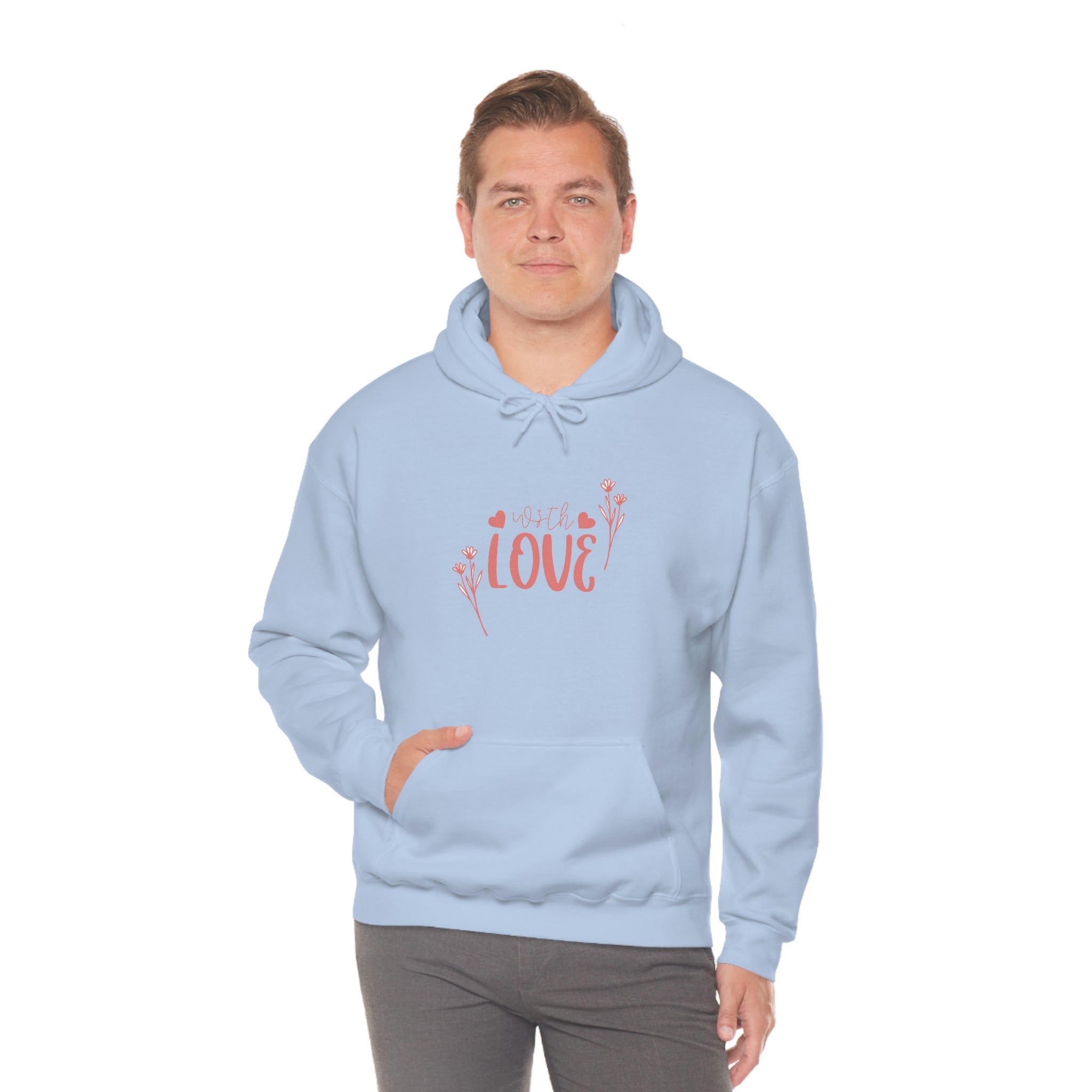 With Love Unisex Heavy Blend™ Hooded Sweatshirt