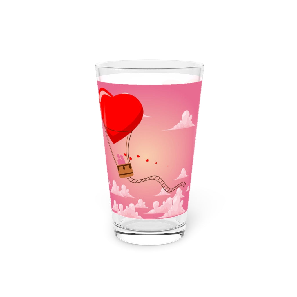 Happy Valentine's Day Pint Glass, 16oz