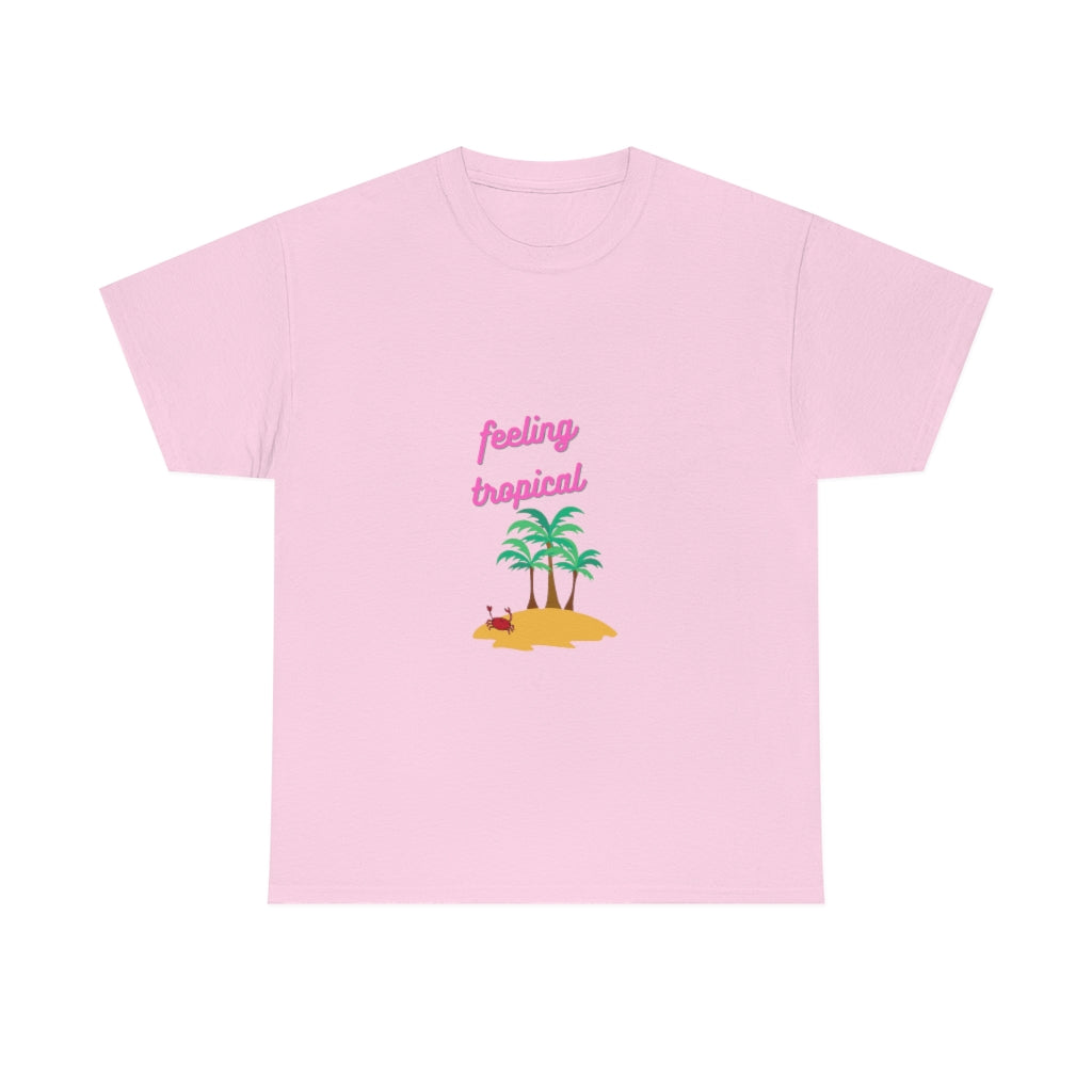 Feeling Tropical Unisex Heavy Cotton Tee