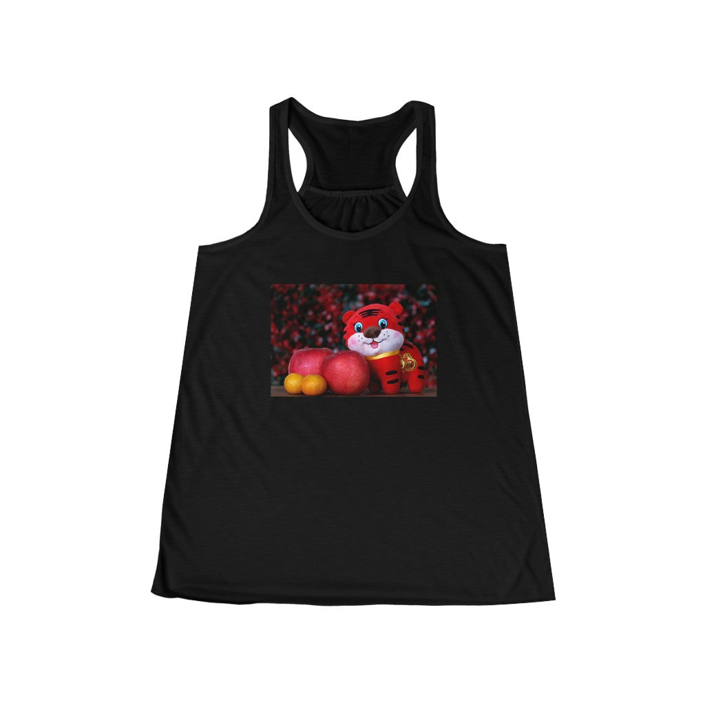 Tiger Women's Flowy Racerback Tank