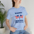 Happy Memorial Day Unisex Jersey Short Sleeve Tee