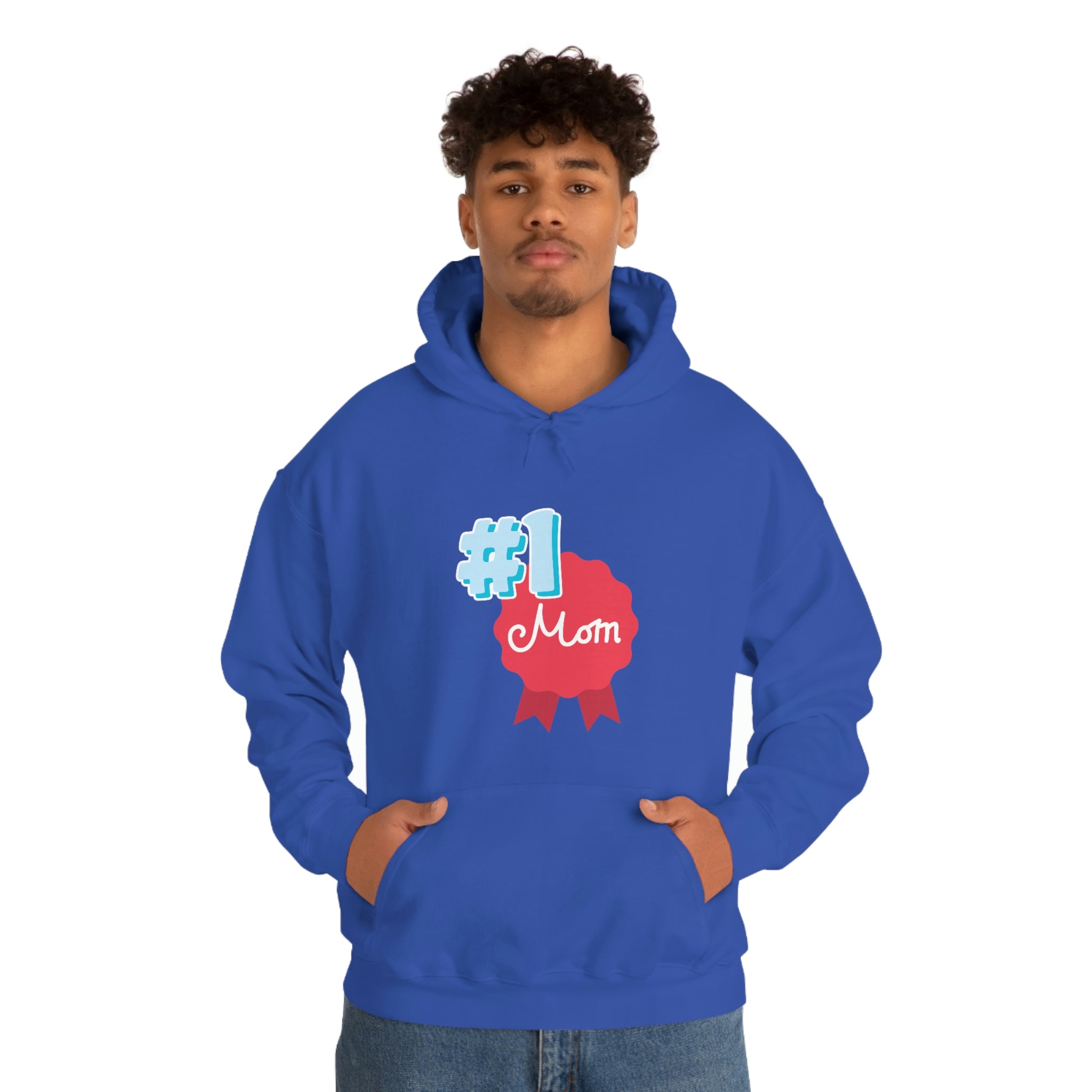 Mom You're No.1 Unisex Heavy Blend™ Hooded Sweatshirt