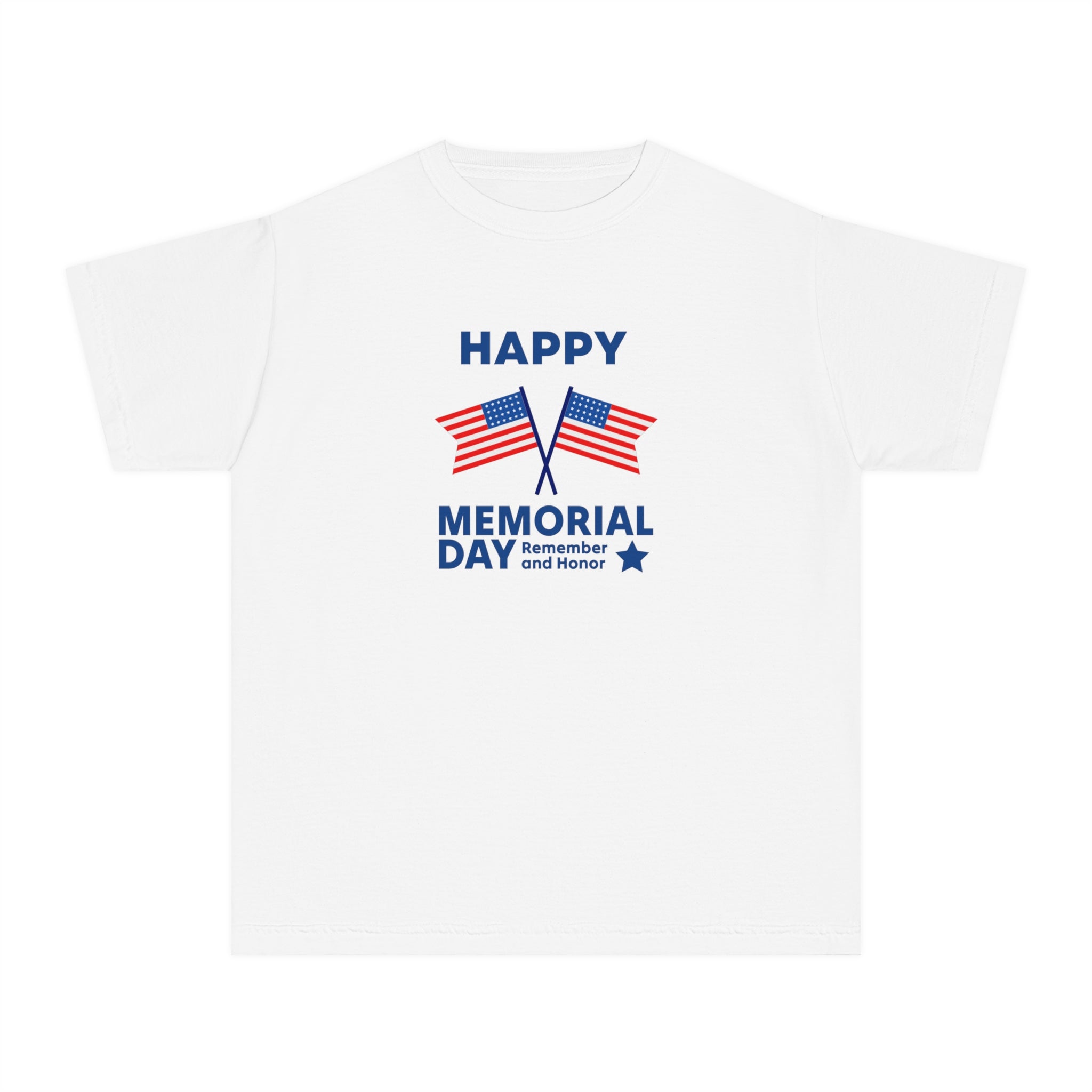 Happy Memorial Day Youth Midweight Tee