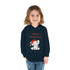 Cute Christmas Elephant Toddler Pullover Fleece Hoodie