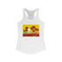 Sun Time at The Beach Women's Ideal Racerback Tank