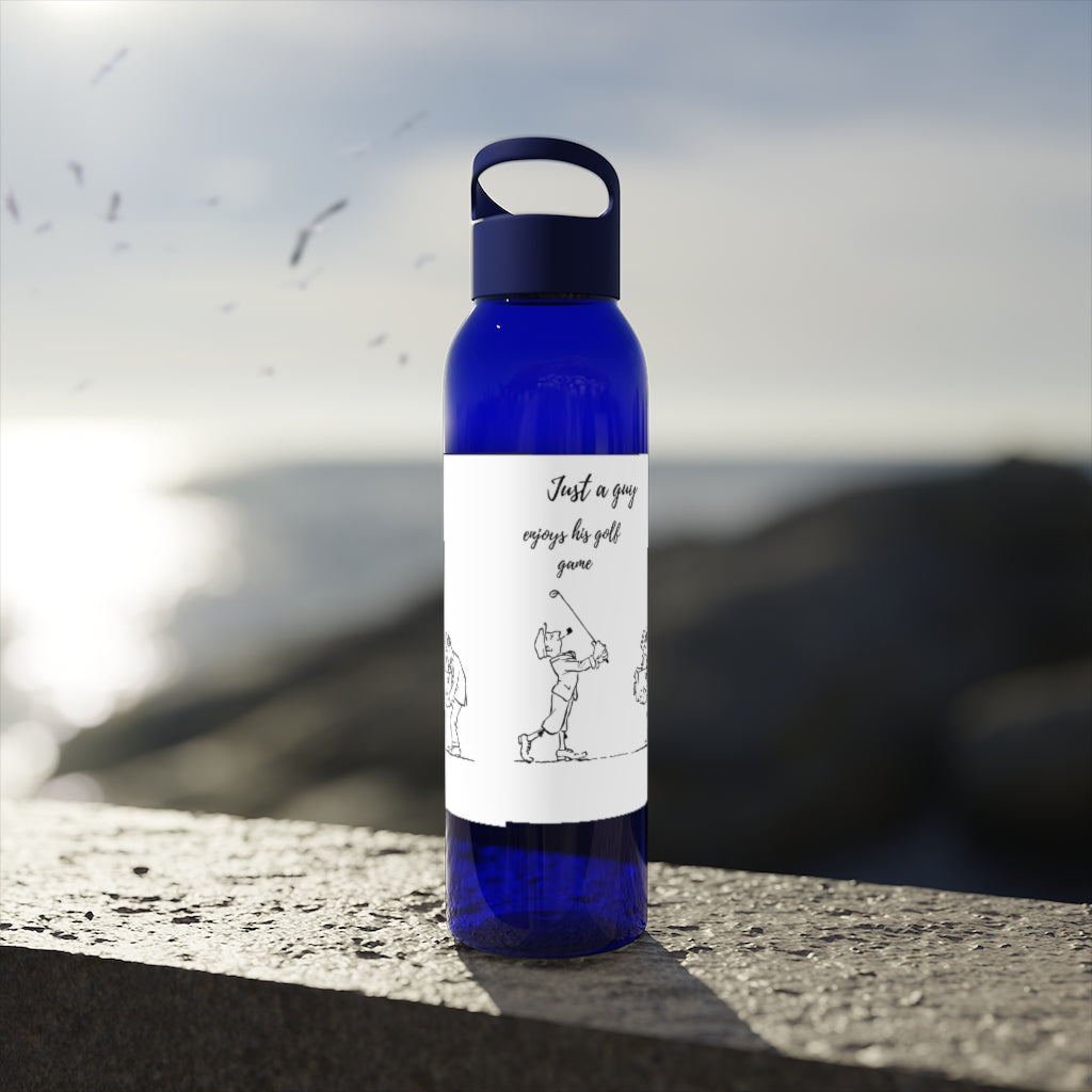 Golfer's Sky Water Bottle