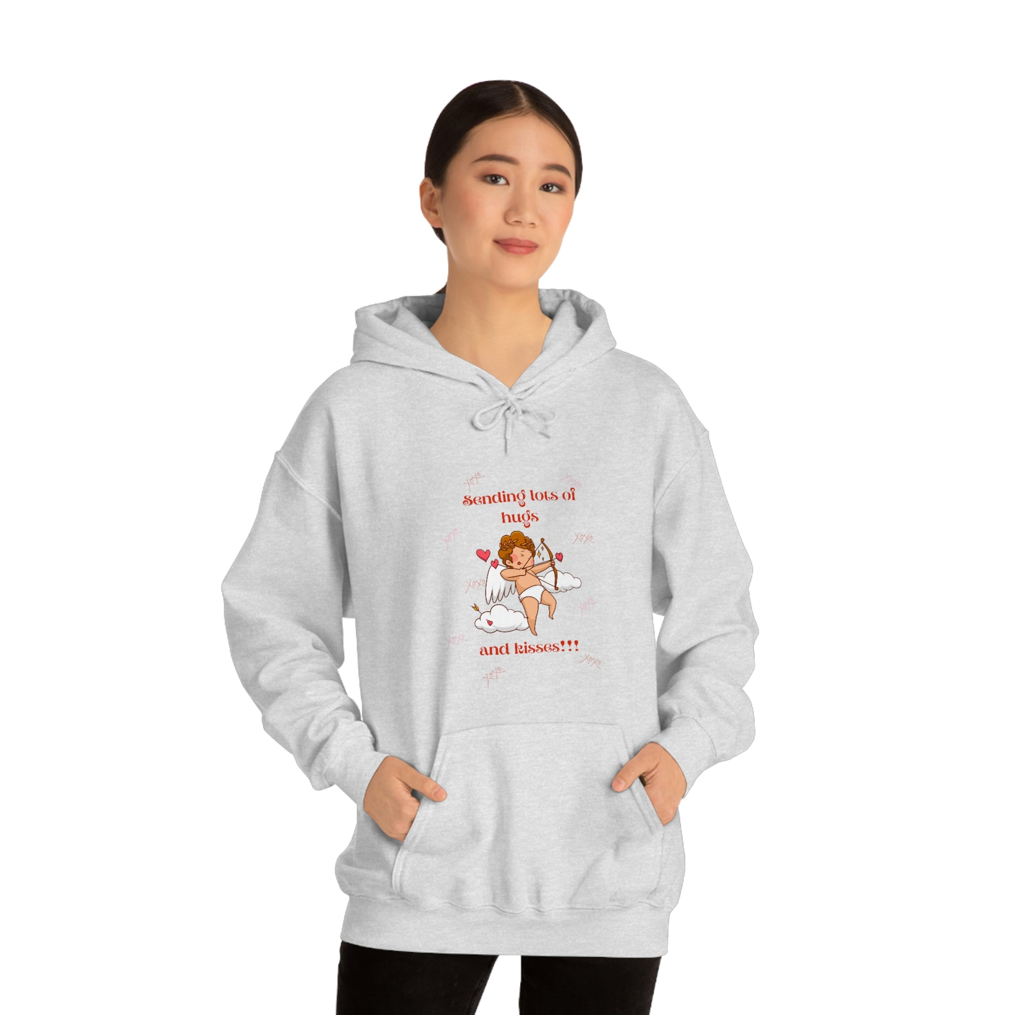 Sending Lots Of Hugs & Kisses!!! Unisex Heavy Blend™ Hooded Sweatshirt