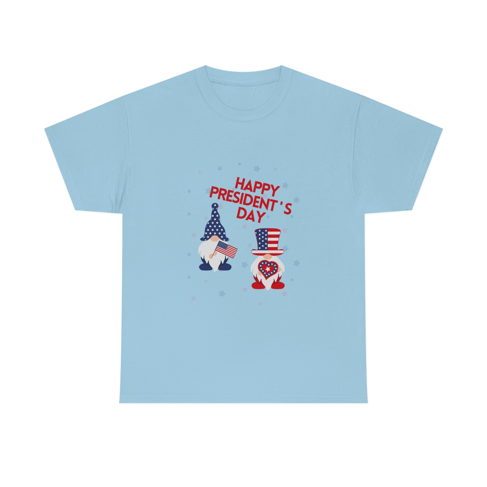 Happy President's Day Gnome Unisex Heavy Cotton Tee