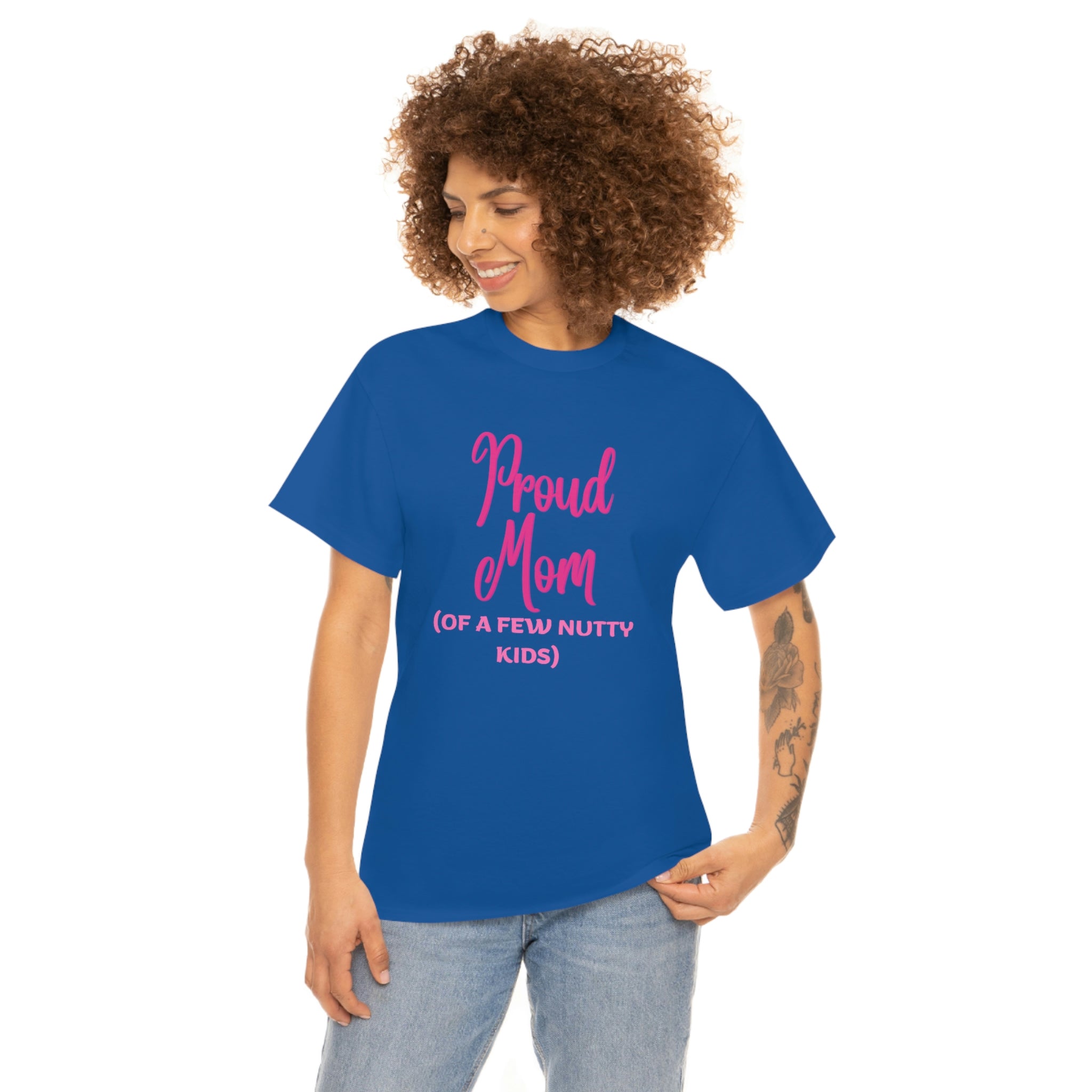 Proud Mom Unisex Heavy Cotton Tee