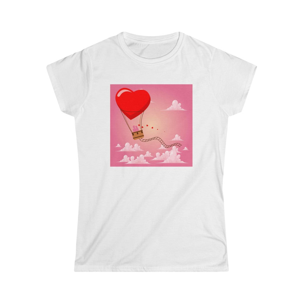 Happy Valentine's Day Women's Soft style Tee