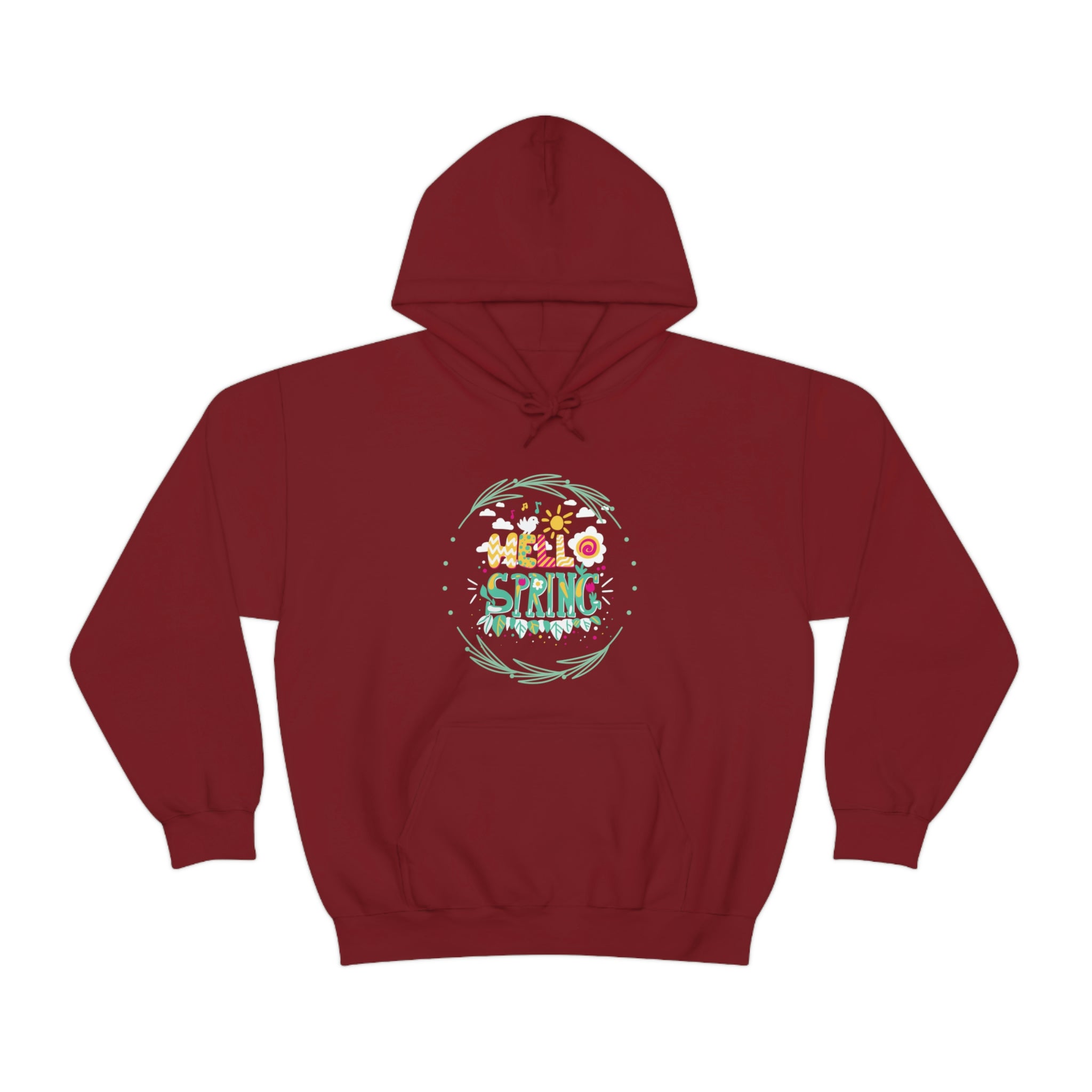 Hello Spring Unisex Heavy Blend™ Hooded Sweatshirt