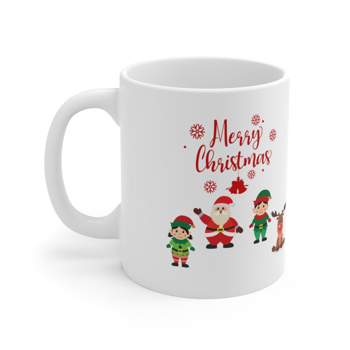 Merry Christmas From Santa & Helpers ceramic Mug 11oz