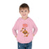 Happy Thanksgiving Pilgrim Turkey Toddler Pullover Fleece Hoodie