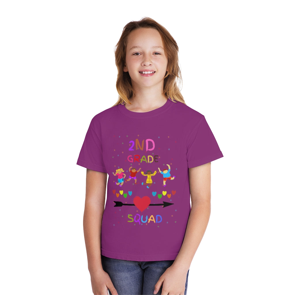 2nd Grade Squad Youth Midweight Tee