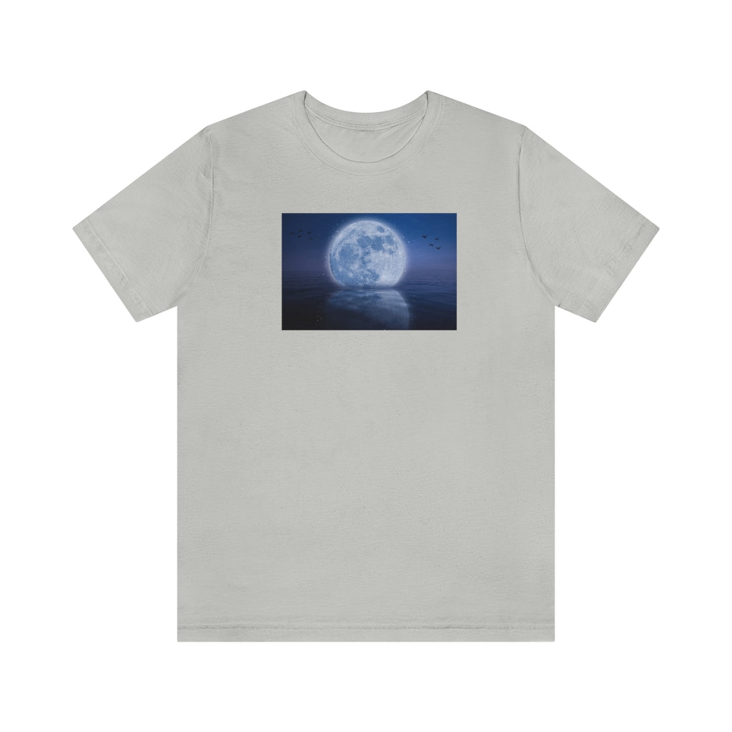 Mystical  Moon Unisex Jersey Short Sleeve Tee