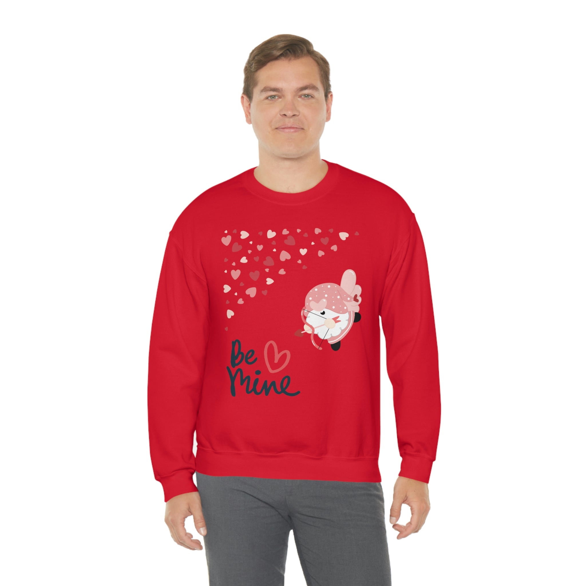 Be Mine Gnome!! Unisex Heavy Blend™ Crewneck Sweatshirt