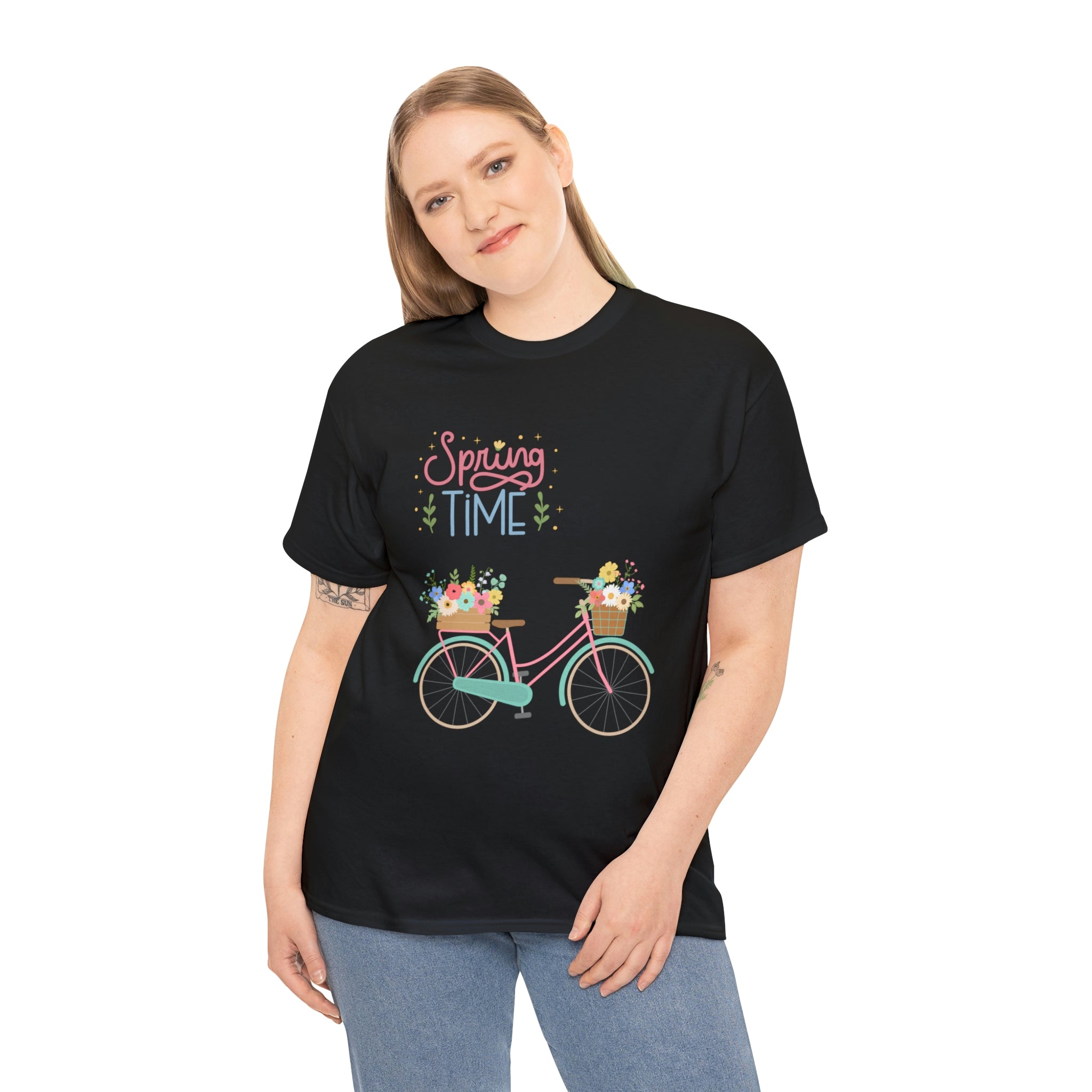 Spring Time Unisex Heavy Cotton Tee