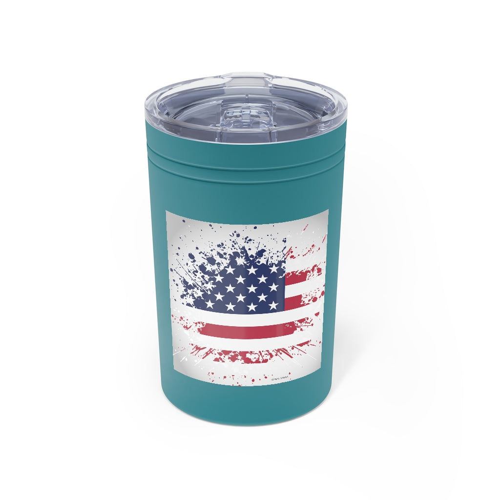 Old Glory Vacuum Tumbler & Insulator, 11oz.