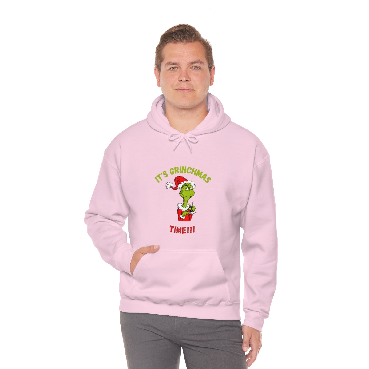 It's Grinchmas Time!!! Unisex Heavy Blend™ Hooded Sweatshirt