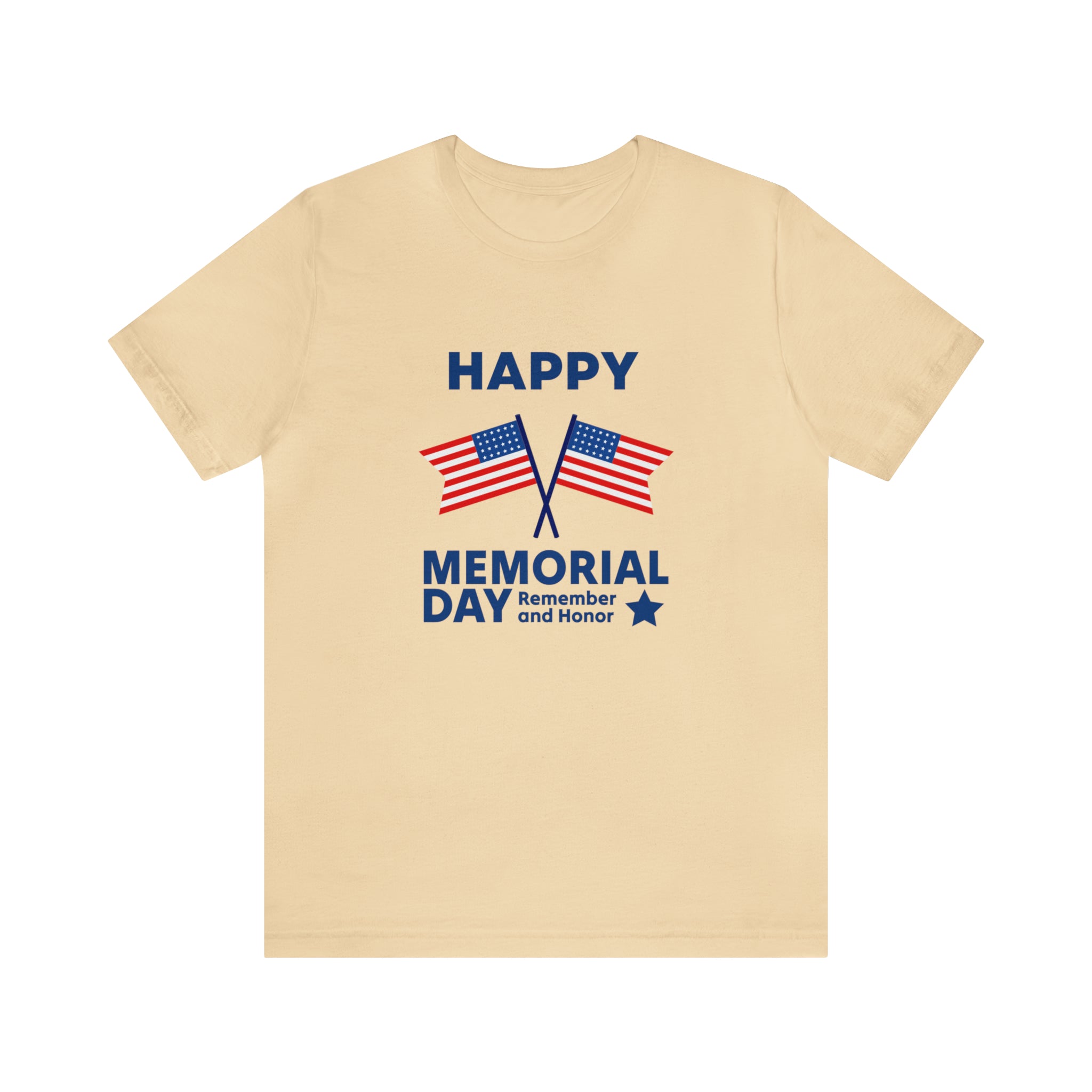 Happy Memorial Day Unisex Jersey Short Sleeve Tee