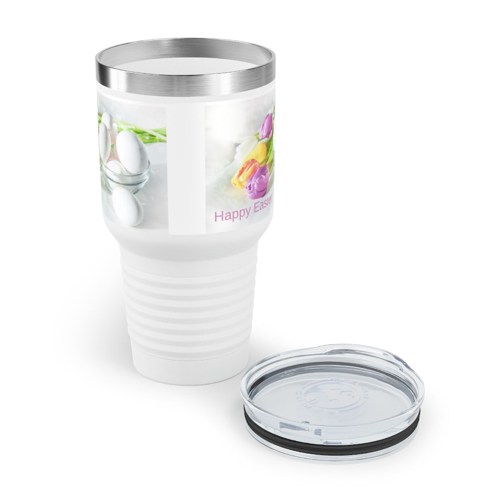 Happy Easter Ringneck Tumbler, 30oz